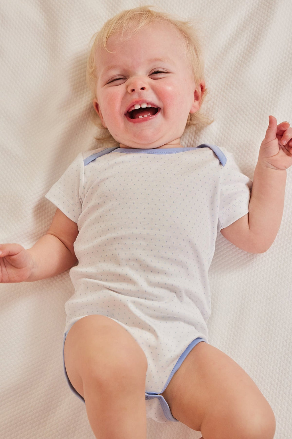 Baby Bodysuit Bundle in French Blue - Main Image 1