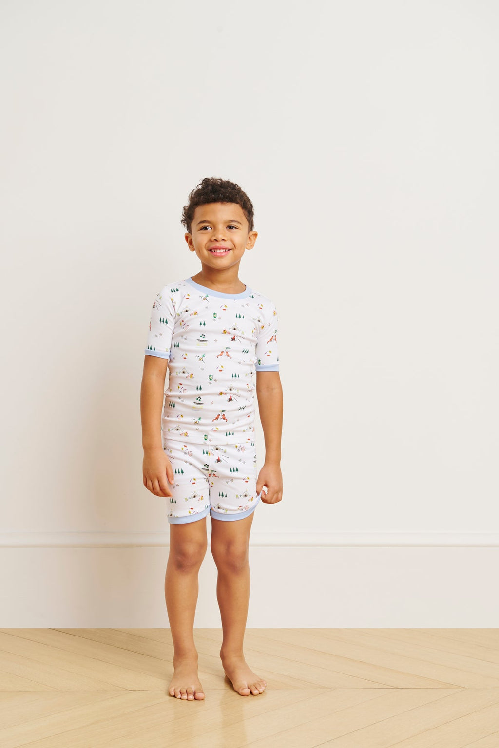 Kids Shorts Set in Camp LAKE - Main Image 2