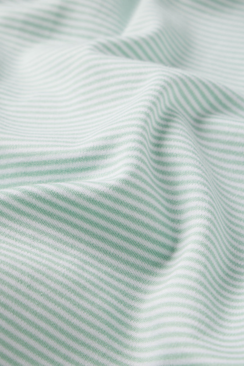 Pima Short-Long Set in Parisian Green - Main Image 6