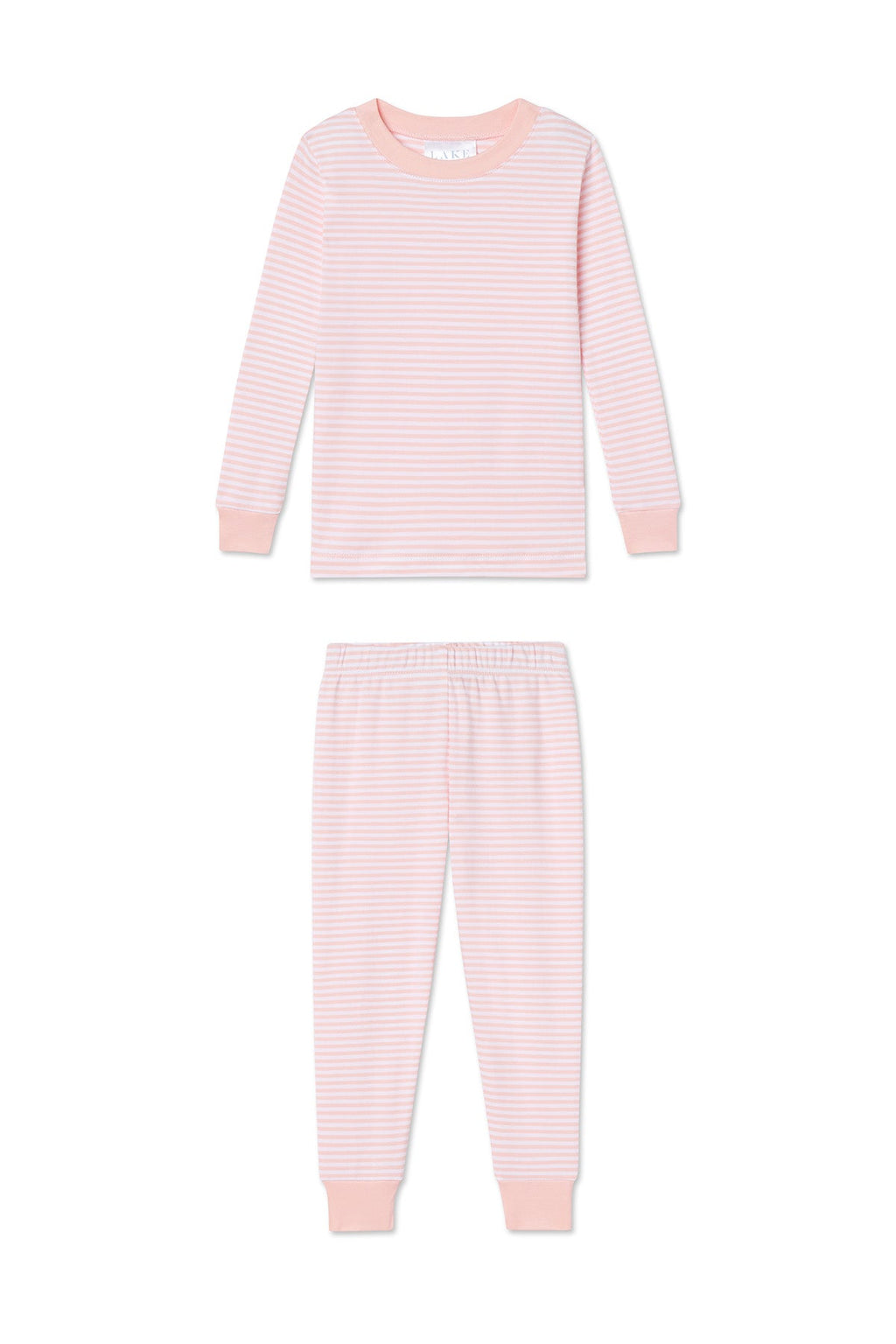 Kids Long-Long Set in English Rose Stripe - Featured Image 5