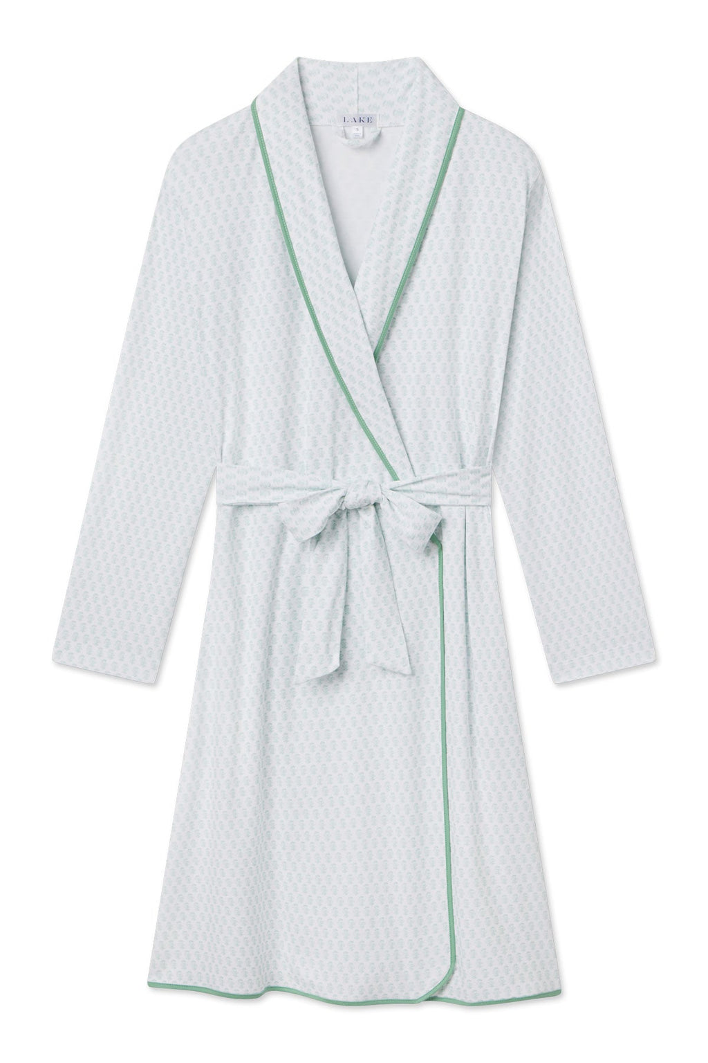 Pima Robe in Boxwood Blockprint - Featured Image 3