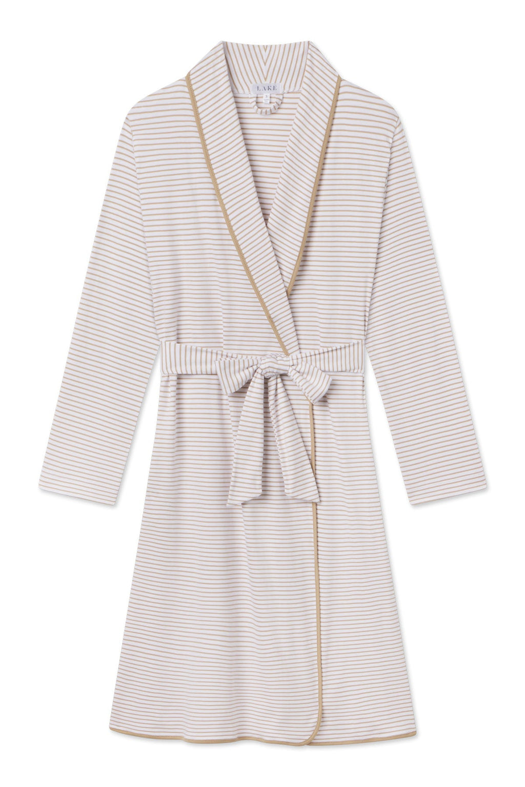 Pima Robe in Sandstone Stripe - Featured Image 4
