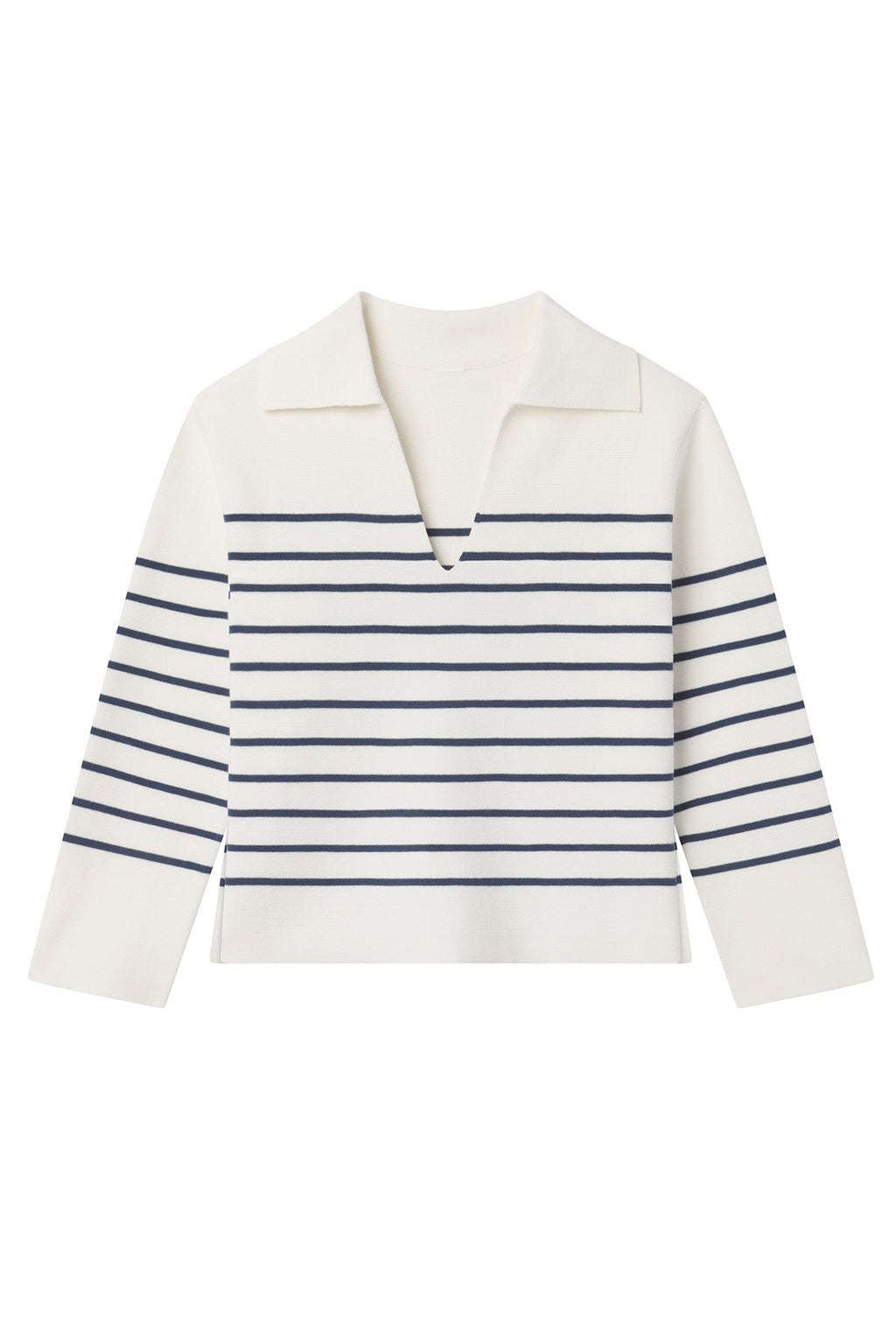 Lydia Cotton Sweater in Nautical Stripe - Featured Image 6