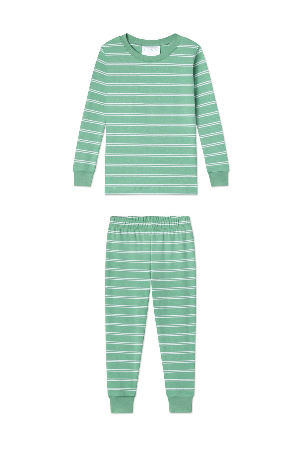 Kids Long-Long Set in Meadow Stripe - Featured Image 4