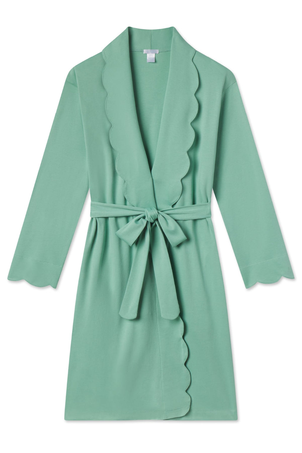 Pima Scallop Robe in Meadow - Featured Image 4