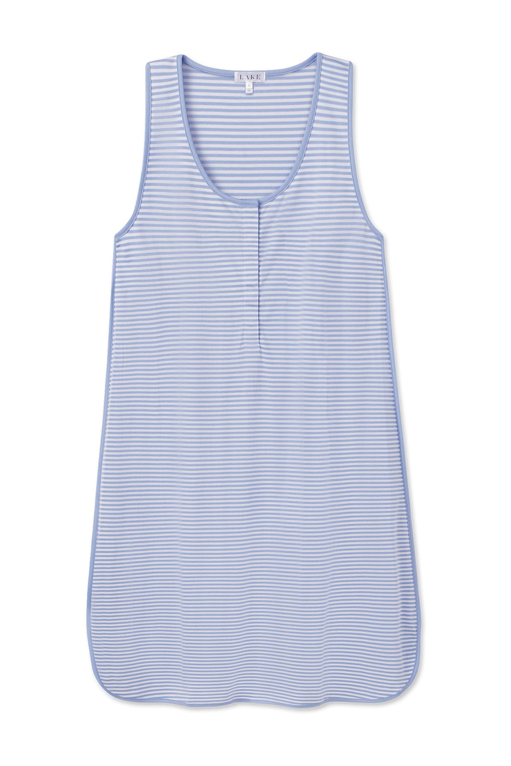 Pima Maternity Tank Gown in Hydrangea - Featured Image 0