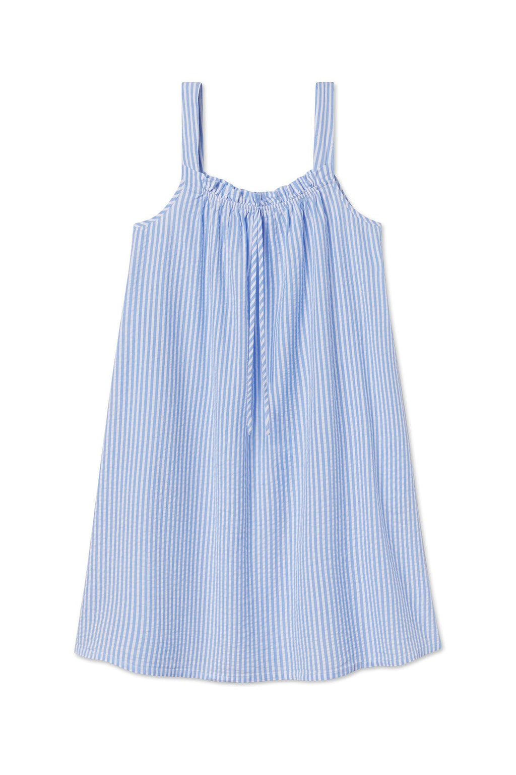 Alice Nightgown in Blue Seersucker - Featured Image 7