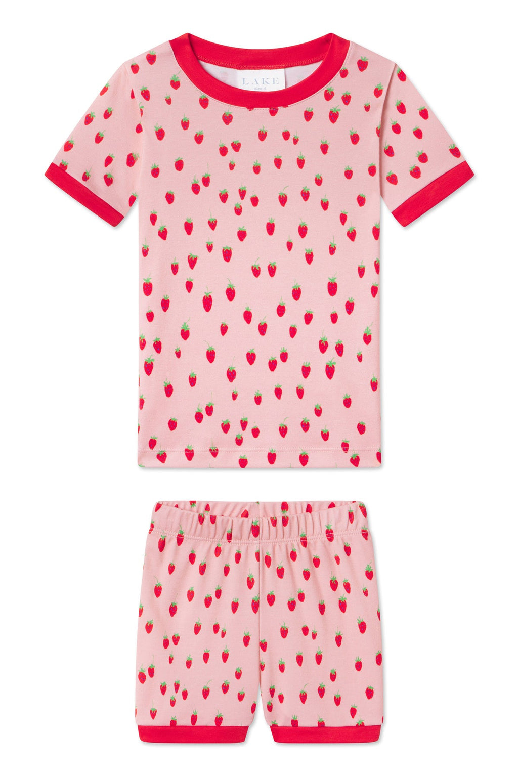Kids Shorts Set in Strawberry Patch - Featured Image 4