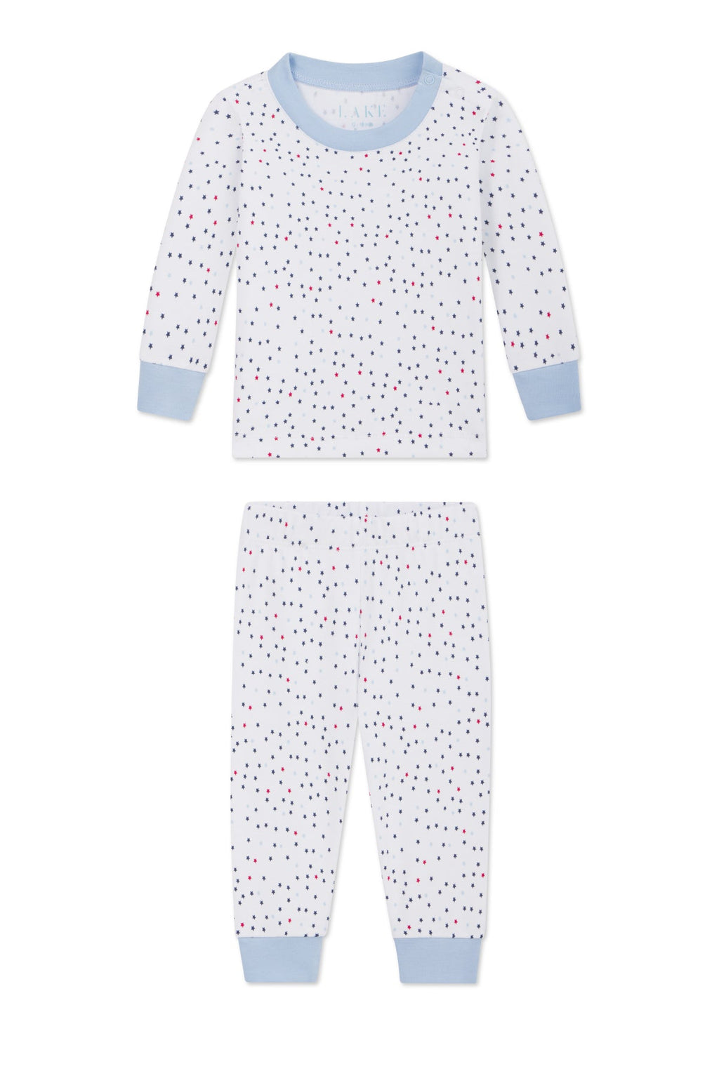 Baby Long-Long Set in Blue Multi Star Gazer - Featured Image 0