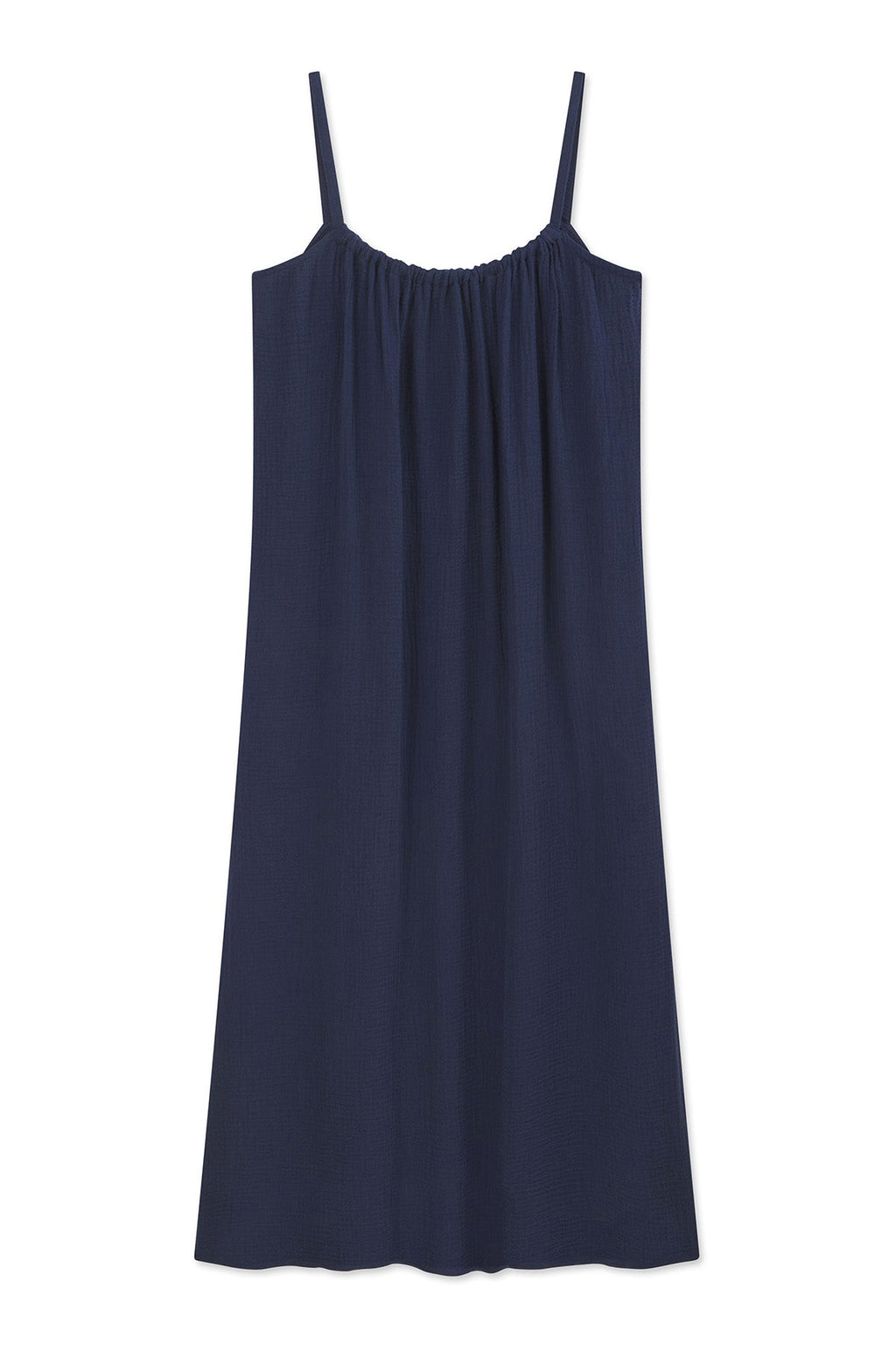 Capri Scoop Back Cover-Up in Deep Navy - Featured Image 5
