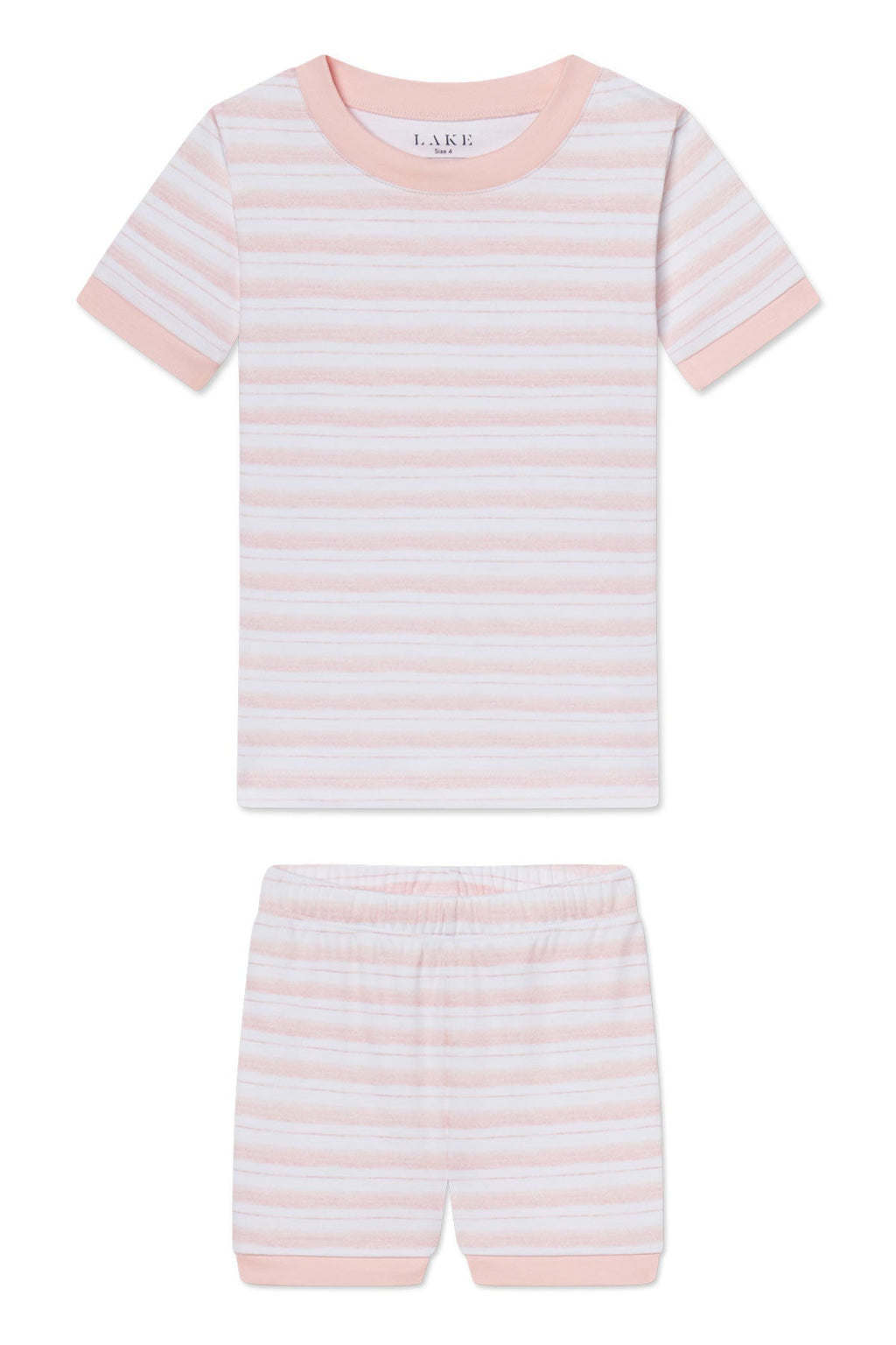 Kids Shorts Set in English Rose Picnic Stripe - Featured Image 4