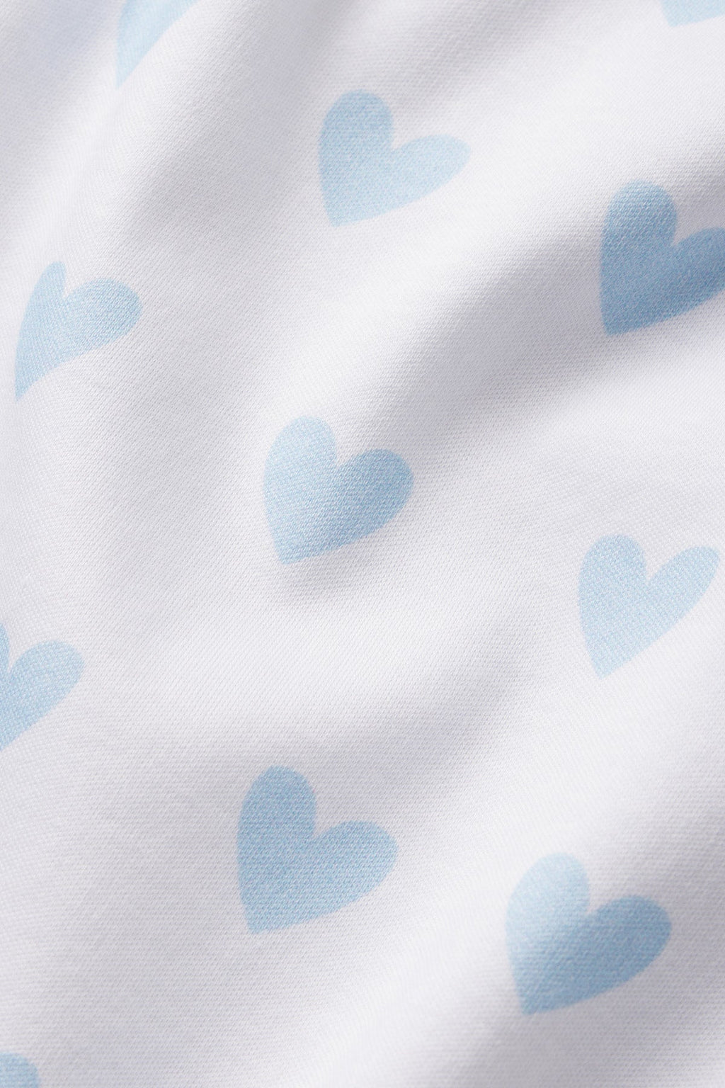 Pima Short-Long Set in French Blue Heart - Main Image 5