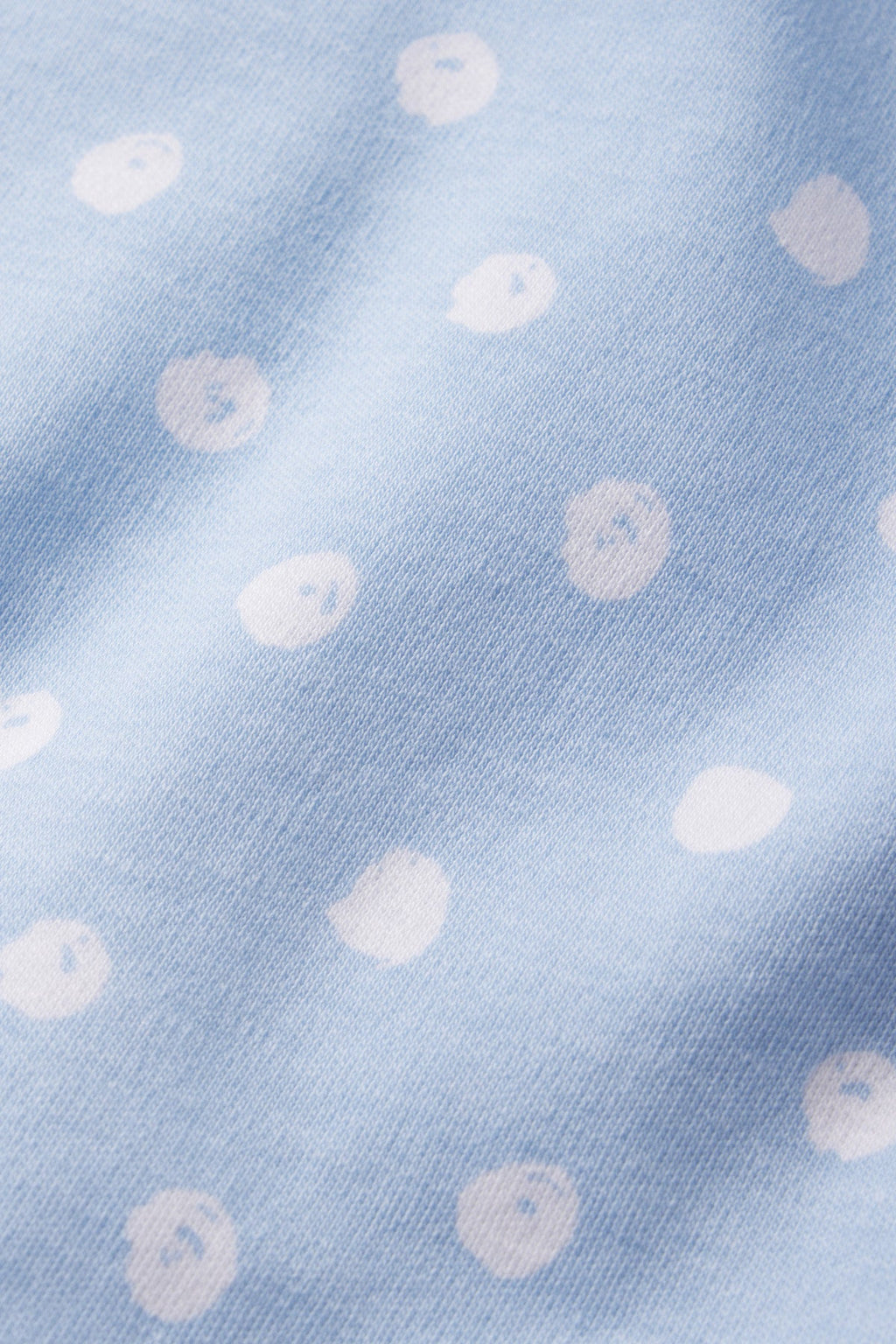 Pima Tank-Short Set in French Blue Brushed Dot - Main Image 4