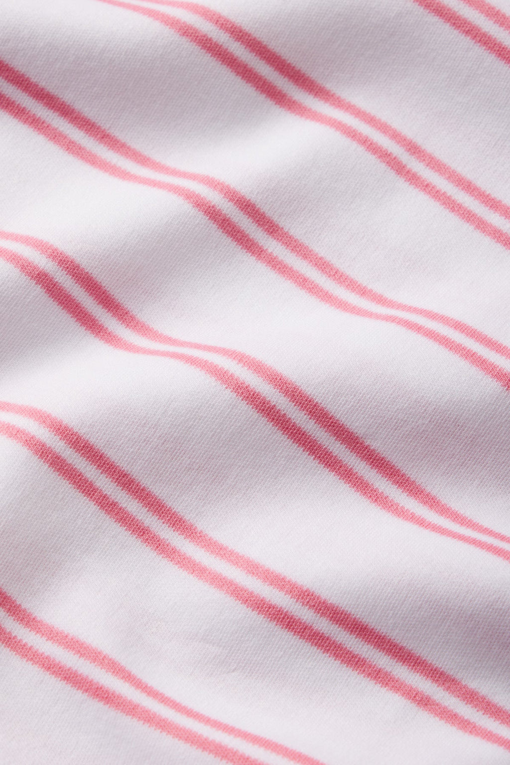 Pima Ruffle Shorts Set in Sunkissed Coral Tidal Stripe - Main Image 3