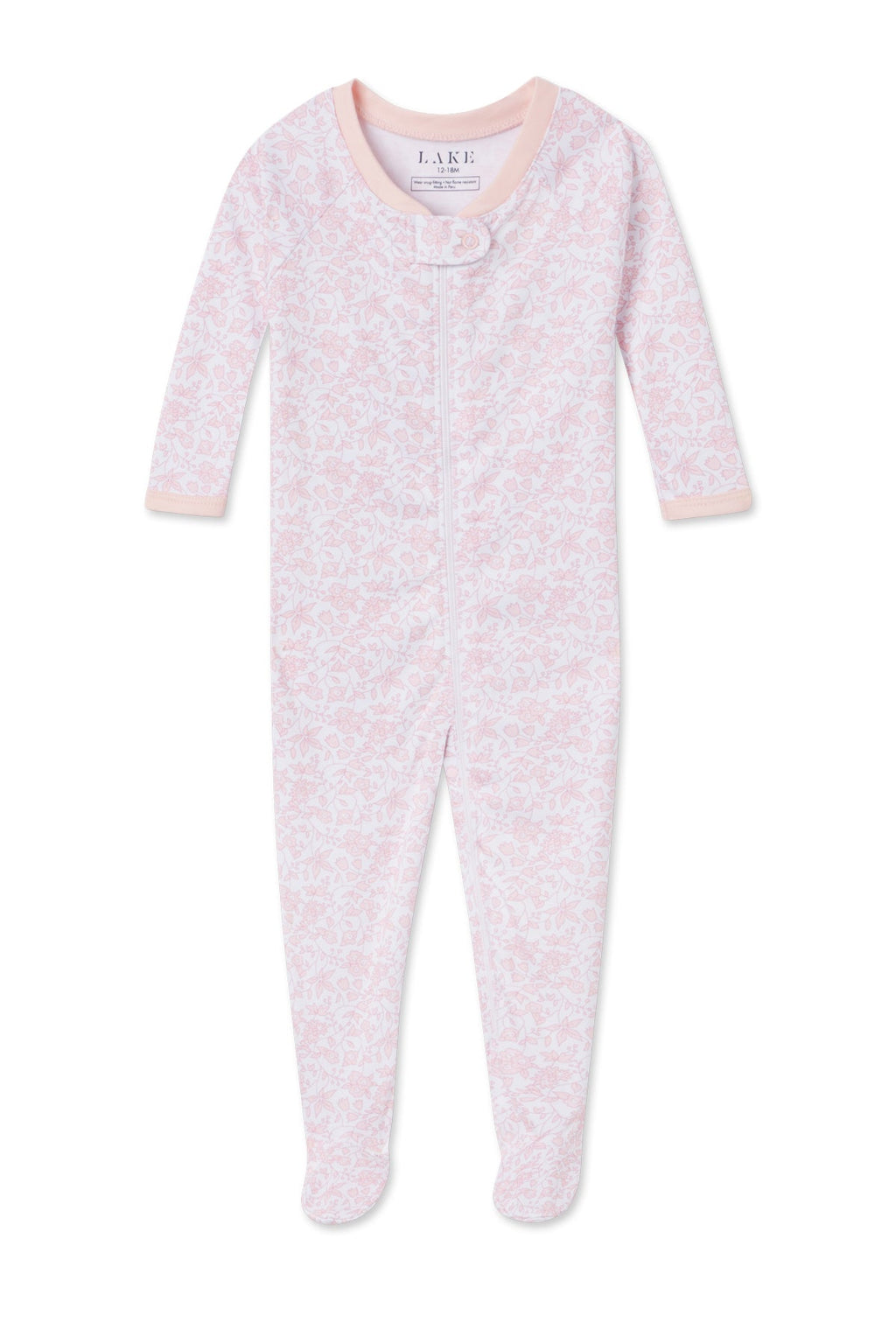 Baby Sleeper in English Rose Garden Floral - Featured Image 3