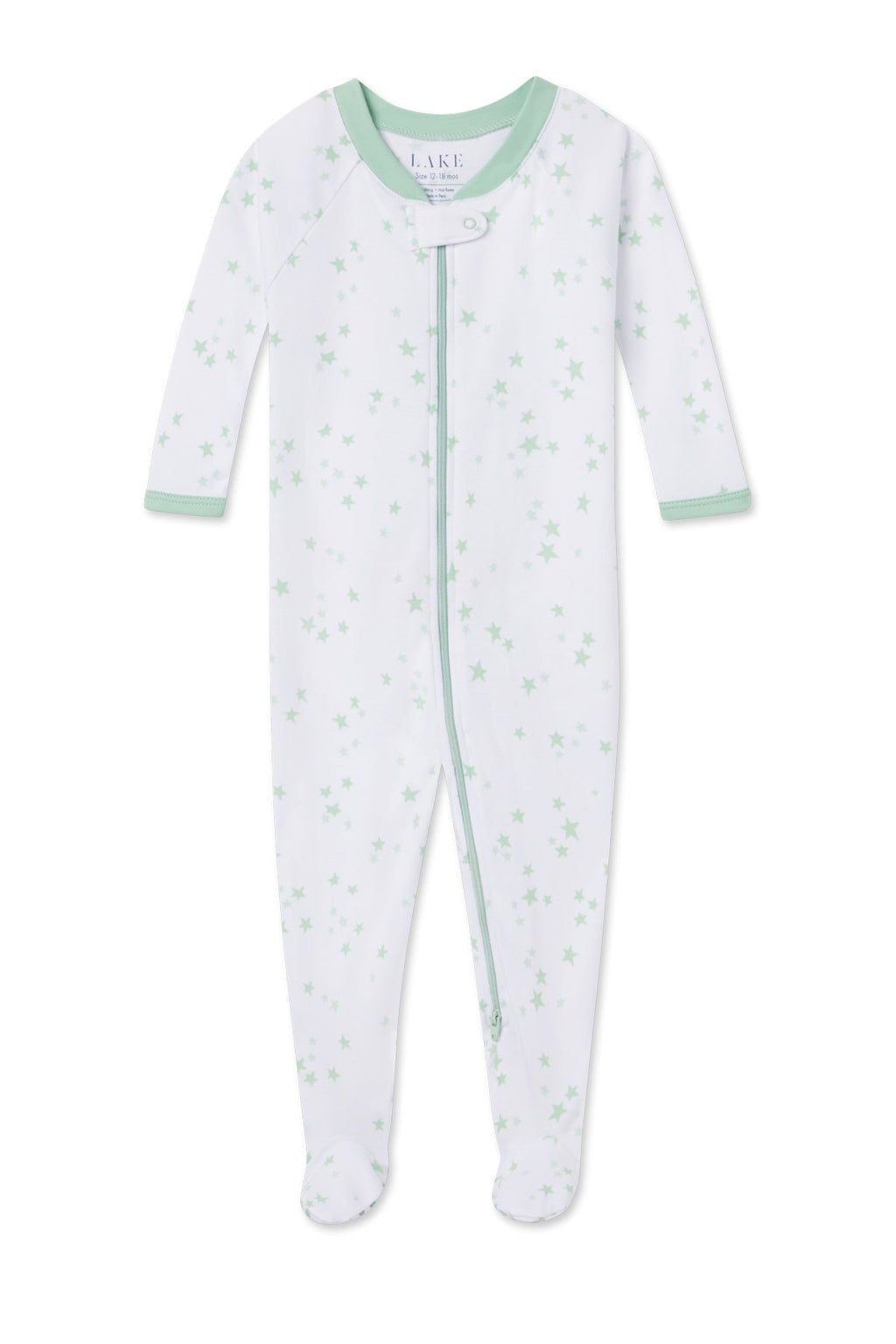 Baby Sleeper in Parisian Green Dreamy Star - Featured Image 1