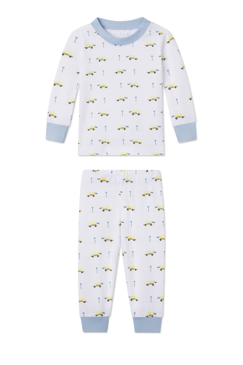 Baby Long-Long Set in Morning Light School Buses - Featured Image 2