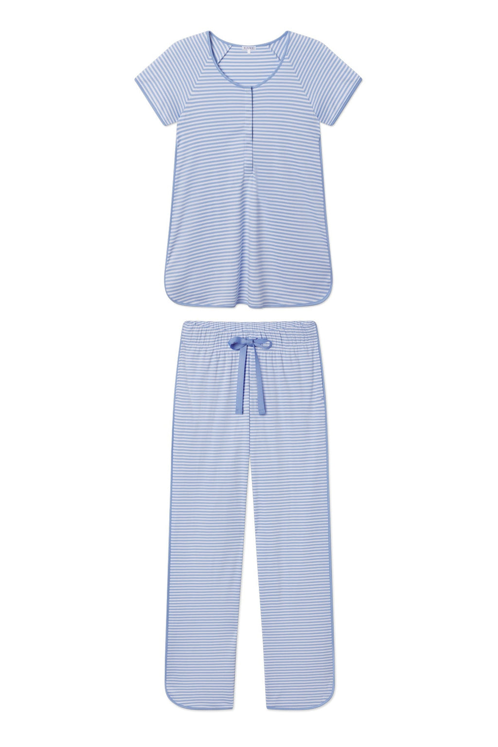 Pima Maternity Short-Long Set in Hydrangea - Featured Image 5