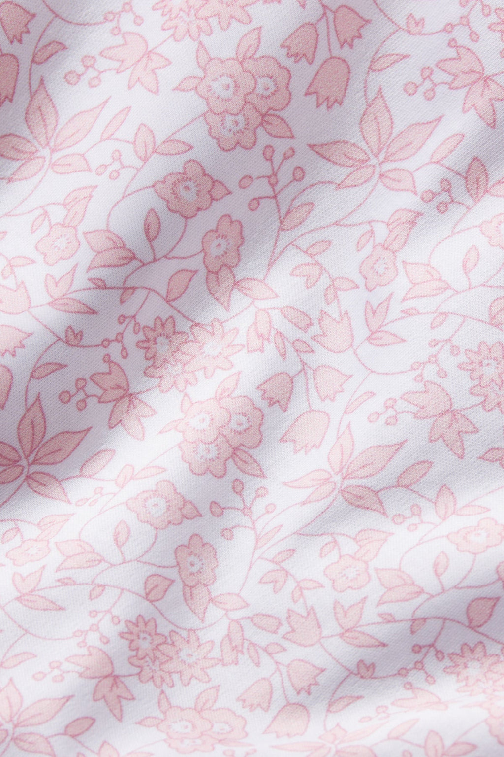 Pima Maternity Long Sleeve Nightgown in English Rose Garden Floral - Main Image 4
