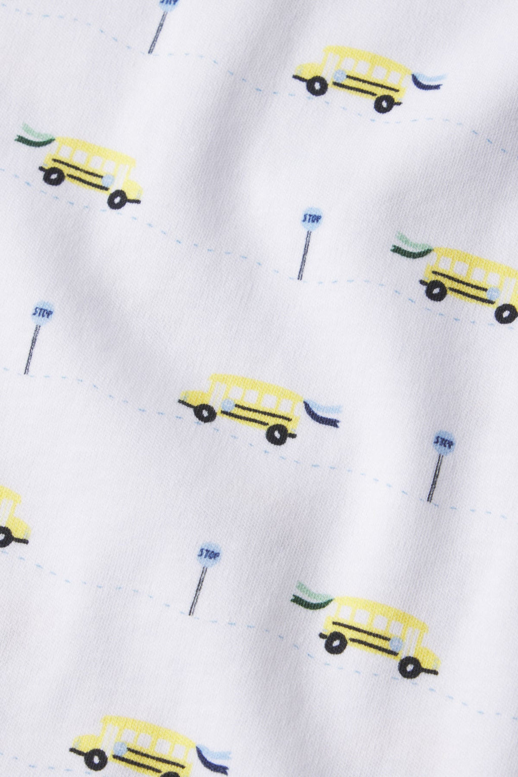 Kids Long-Long Set in Morning Light School Buses - Main Image 3