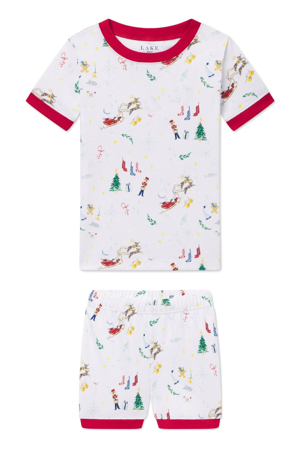 Kids Shorts Set in Night Before Christmas - Featured Image 0