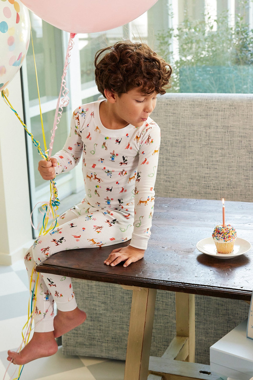 Kids Long-Long Set in Birthday Party - Main Image 2