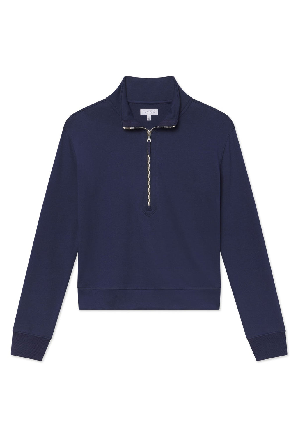 Leisure Quarter Zip in English Navy - Featured Image 4