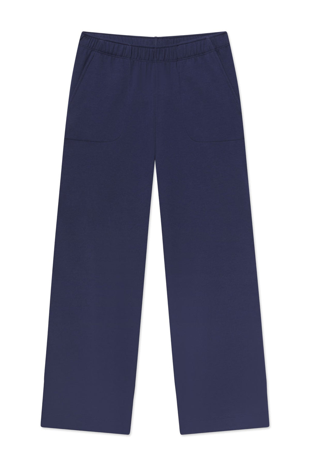 Wide Leg Lounge Pant in English Navy - Featured Image 4