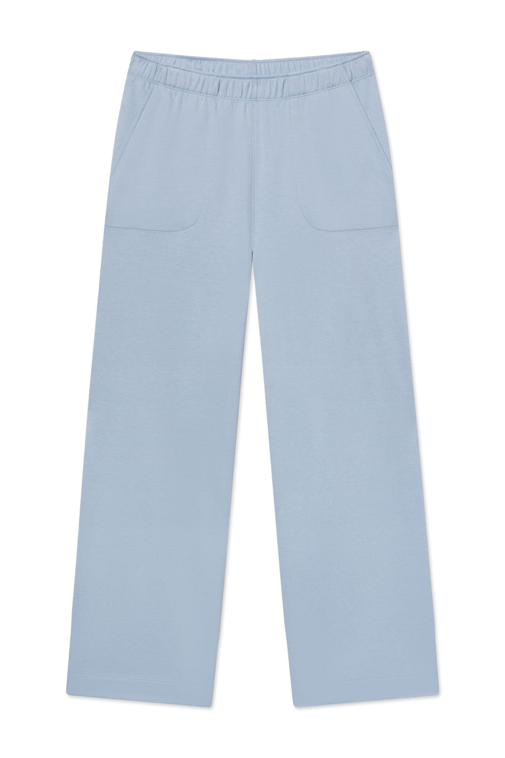 Wide Leg Lounge Pant in Morning Blue - Featured Image 5