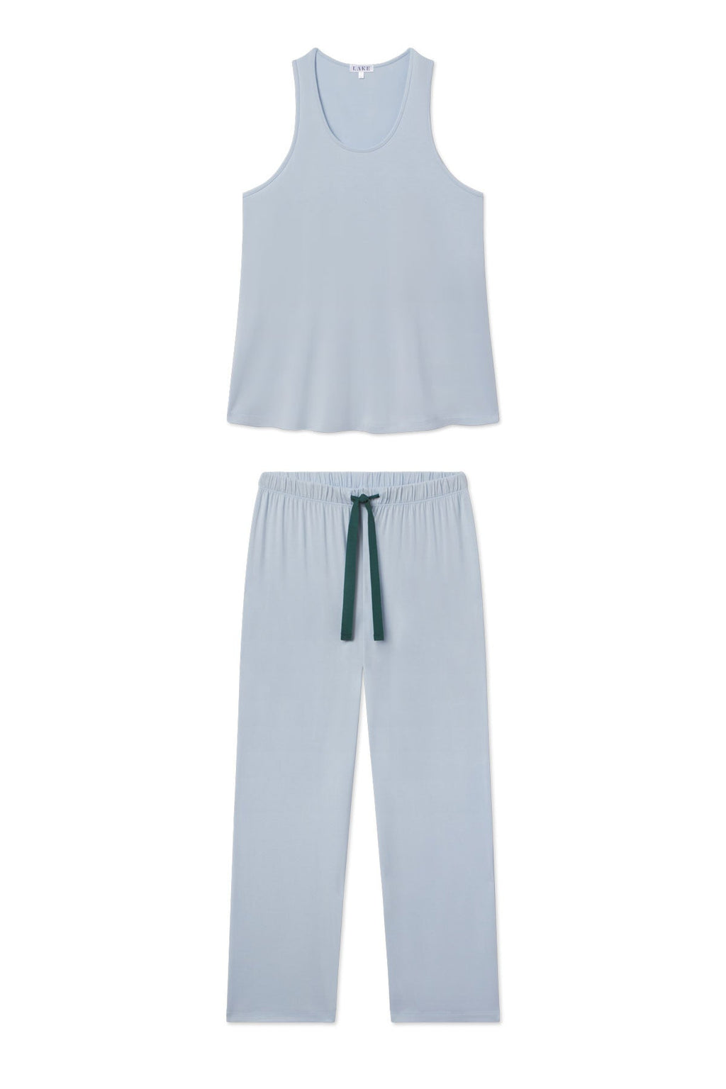 DreamModal Ribbon Tank-Long Set in Polar - Featured Image 5