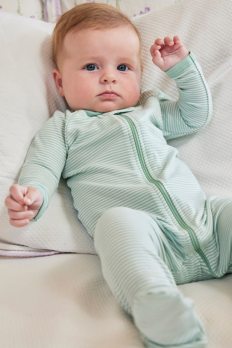 Baby Sleeper in Parisian Green - Main Image 1