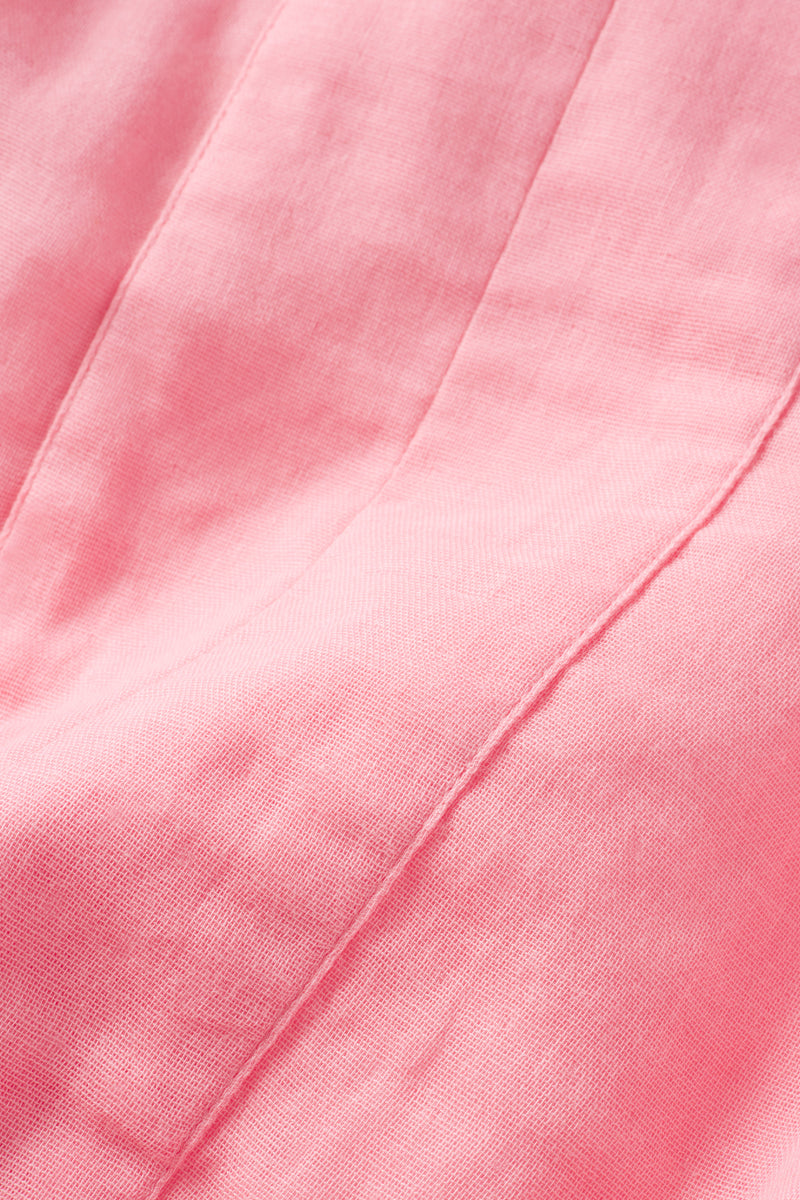 Gauze Caftan in Coral - Main Image 4
