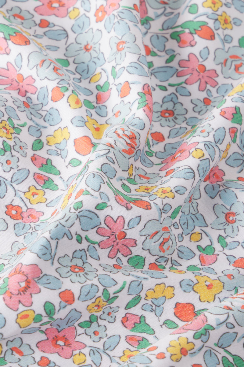 Kids Long-Long Set in Elizabeth Floral - Main Image 3