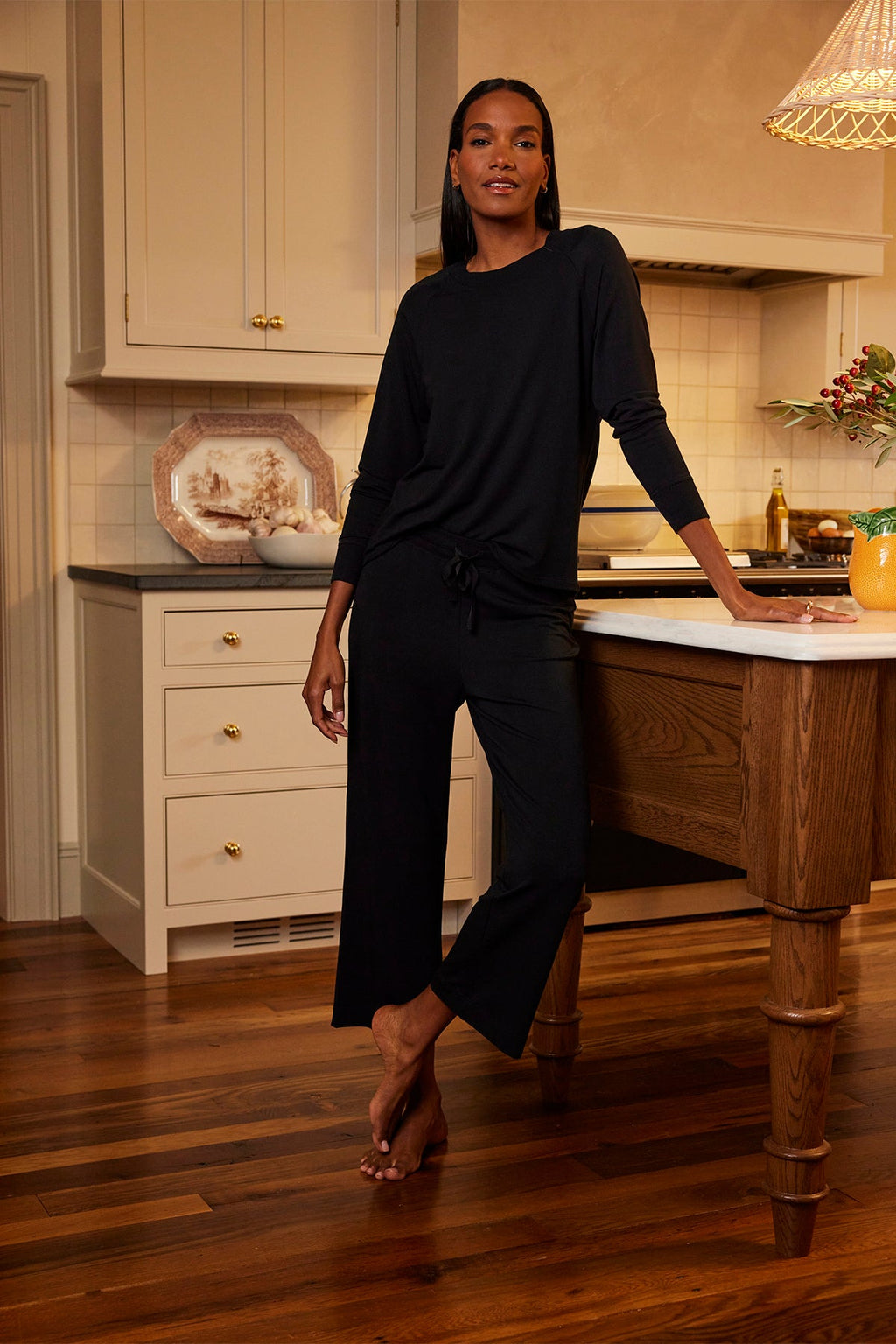 Relax Pants Set in Black - Main Image 5