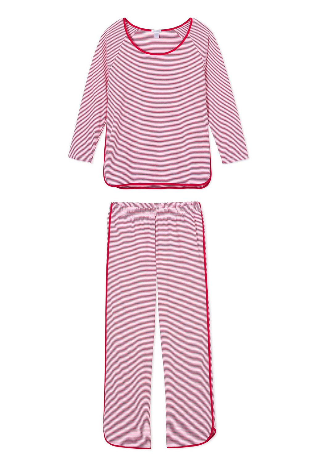 Pima Long-Long Set in Classic Red - Featured Image 5