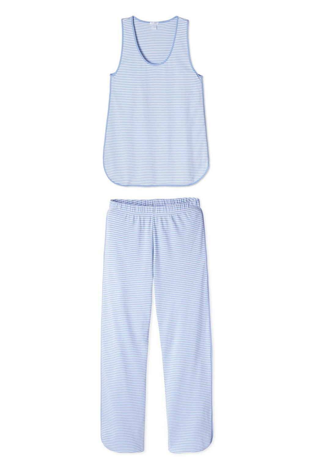 Pima Tank-Long Set in Hydrangea - Featured Image 5