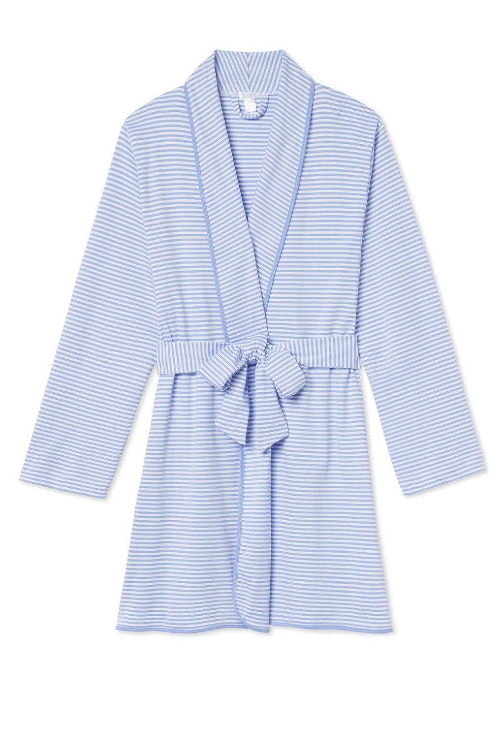 Pima Short Robe in Hydrangea - Featured Image 5