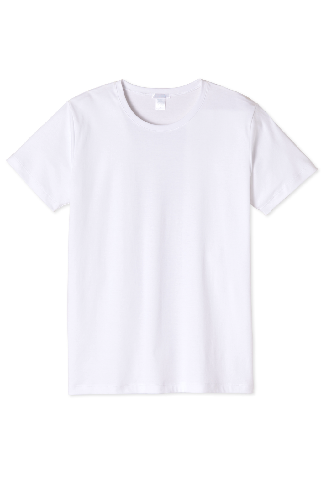 Pima Sleep Tee in White - Featured Image 1