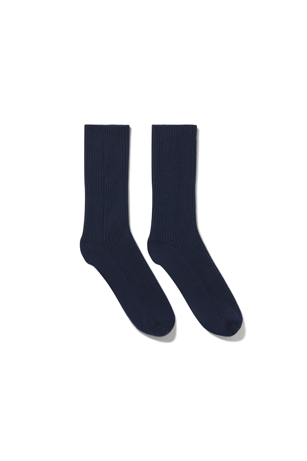 Cashmere Socks in Navy - Main Image 2