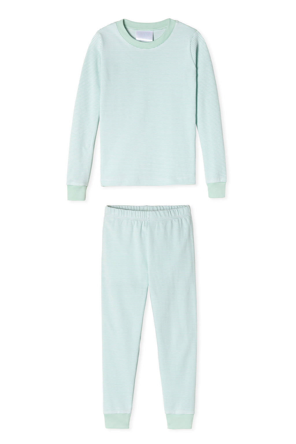Kids Long-Long Set in Parisian Green - Featured Image 4