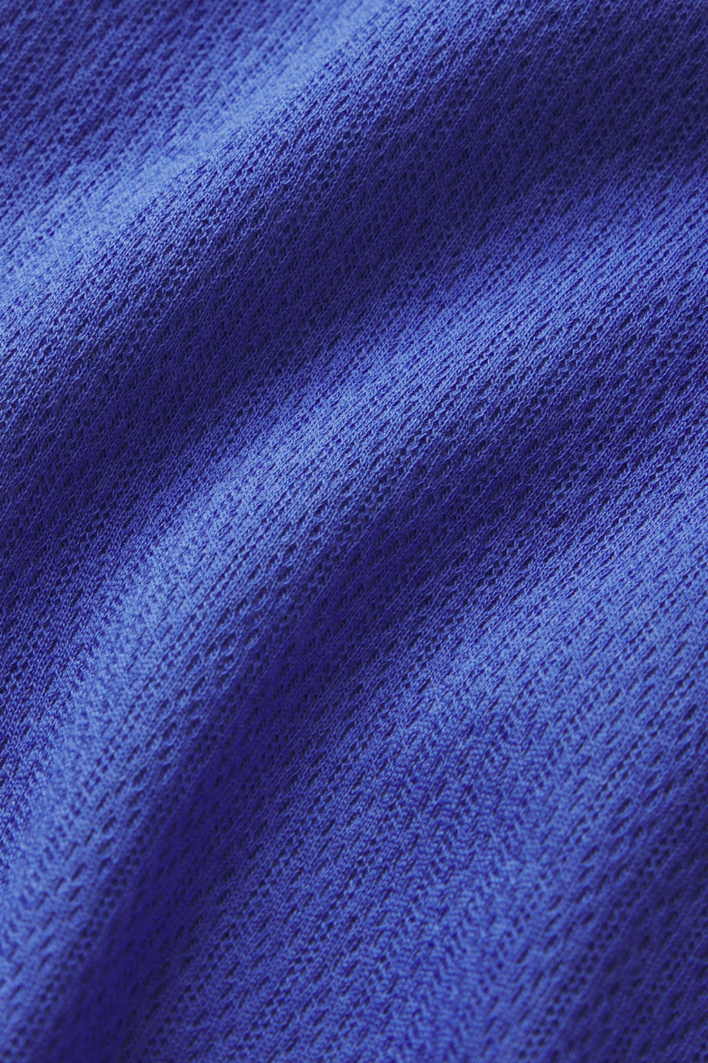 Pointelle Pajama Shorts Set in Cobalt - Main Image 4