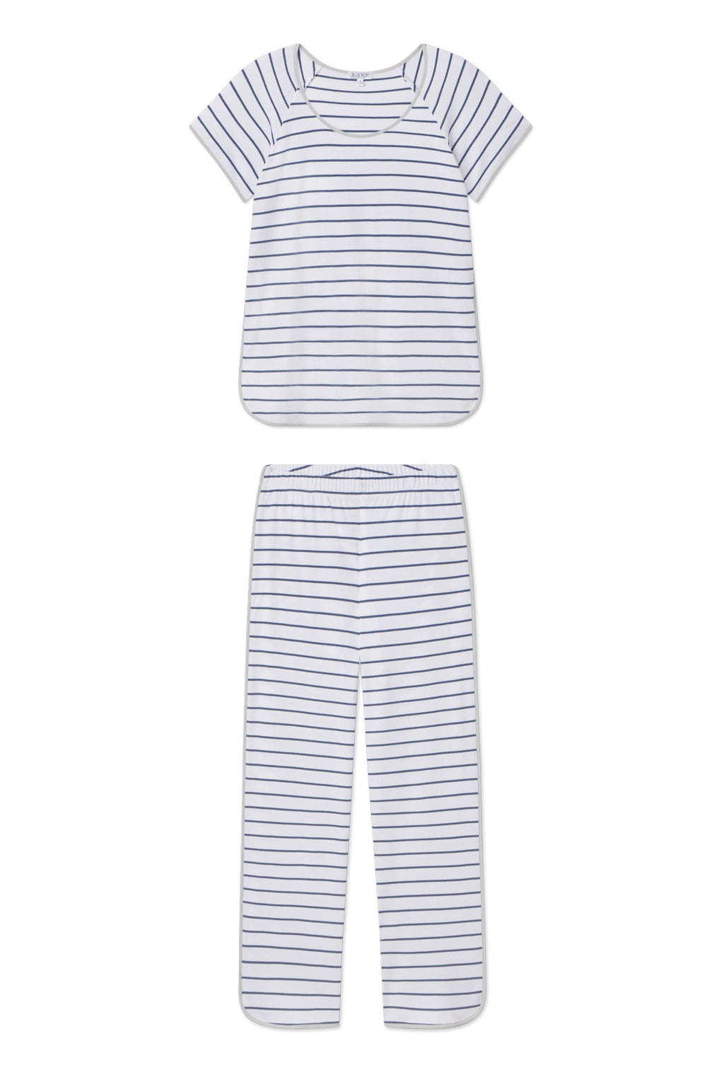 Pima Short-Long Set in Vintage Indigo - Featured Image 5