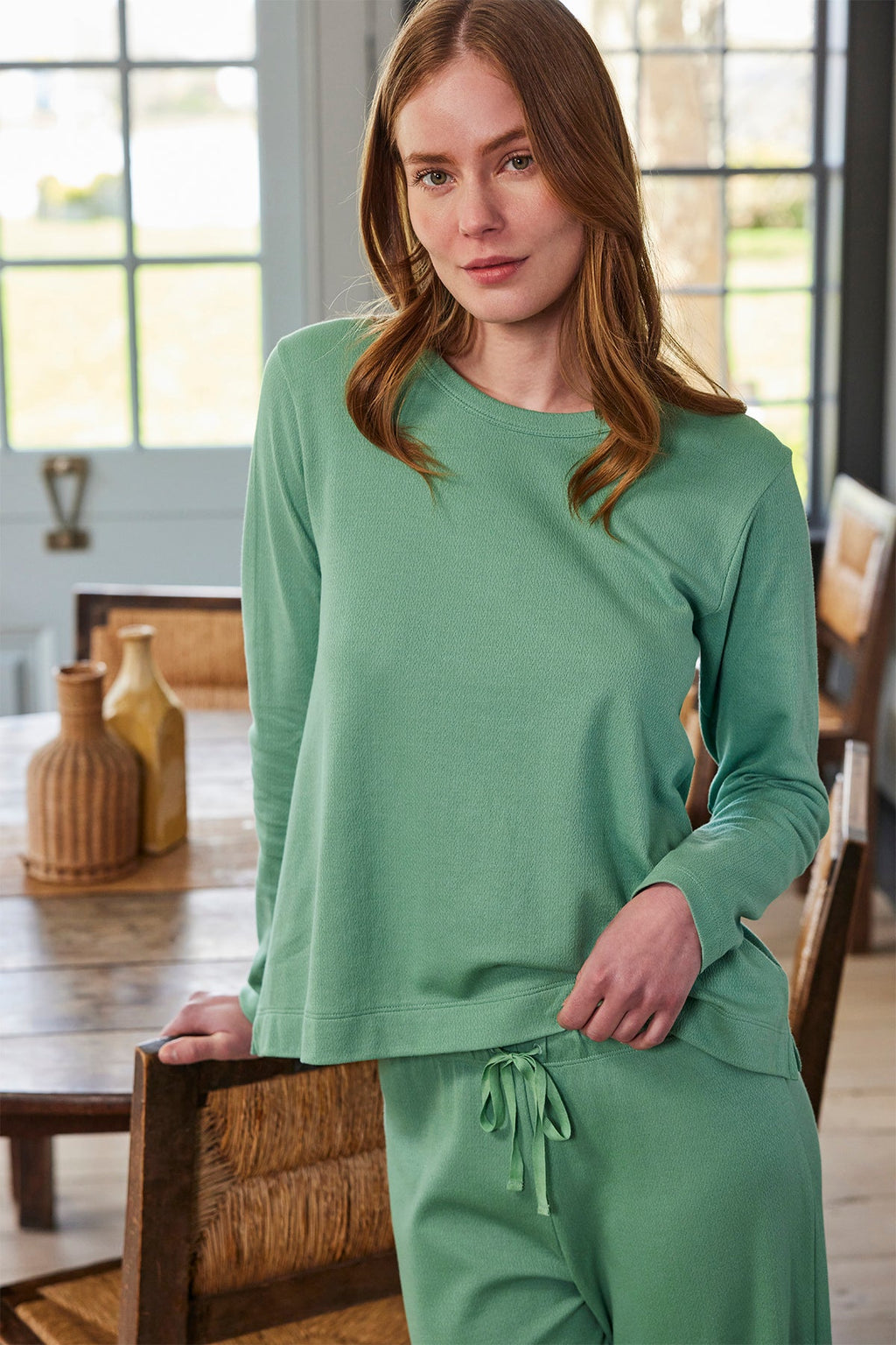 Pointelle Pants Bundle in Boxwood - Main Image 4
